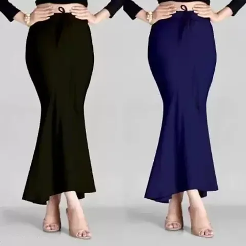Buy Women's Saree Shapewear/Petticoat. Cotton Blended Shape Wear