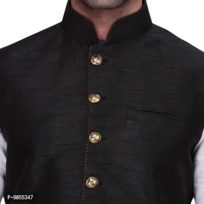 RG Designers Men's Sleeveless Nehru Jacket-thumb5