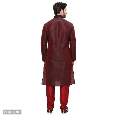 RG Designers Silk Kurta Set For Mens-thumb4