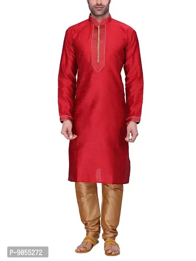 RG DESIGNERS Men's Kurta Pyjama Set-thumb0