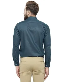 RG DESIGNERS Solid Slim Fit Formal Shirt (38, Dblue)-thumb4