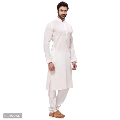 RG Designers Men's Cotton Kurta Pajama Set-thumb2