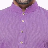 RG DESIGNERS Men's Cotton Blend Classic Kurta (Handloom)-thumb2