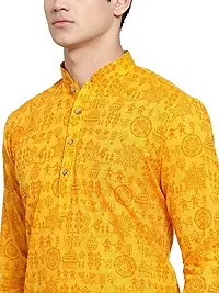 RG Designers Printed Cotton Kurta set For mens-thumb4