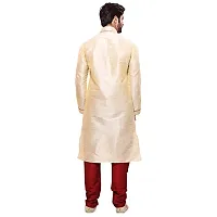 R VASUDEV Art Silk Kurta Churidhar set for mens-thumb3