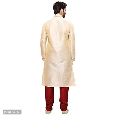 R VASUDEV Art Silk Kurta Churidhar set for mens-thumb4