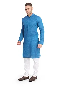 RG Designers Printed Cotton Kurta Set For Mens-thumb3