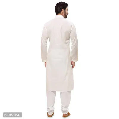 RG Designers Men's Cotton Kurta Pajama Set-thumb3