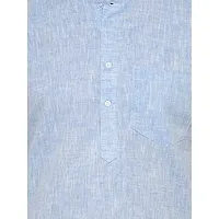 RG DESIGNERS 3/4 Sleeves Modi Kurta  Pyjama (38, LIGHTBLUE)-thumb4