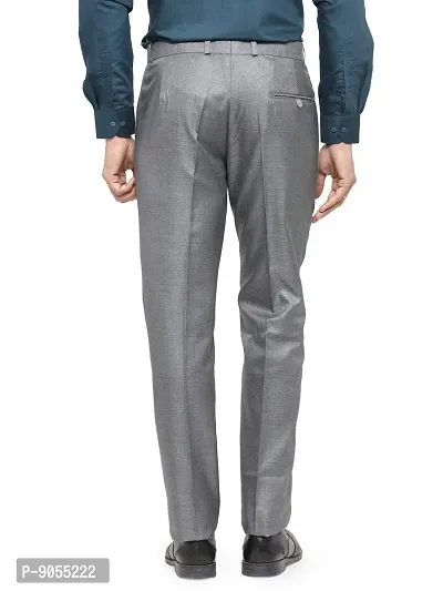 RG DESIGNERS Men Light Grey Pencil Slim Fit Formal Trousers_RGDSSCJio1_LightGrey-38-thumb5