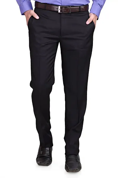 RG DESIGNERS Slim Fit Men's Formal Trousers DN1000