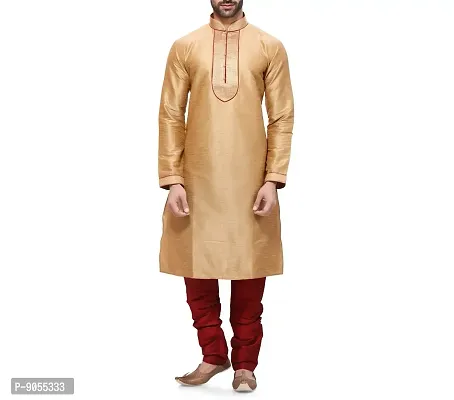 RG Designers Silk Kurta Set For Mens