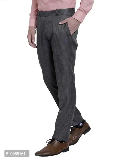 RG DESIGNERS Slim Fit Poly Cotton Formal Trouser for Men-thumb4