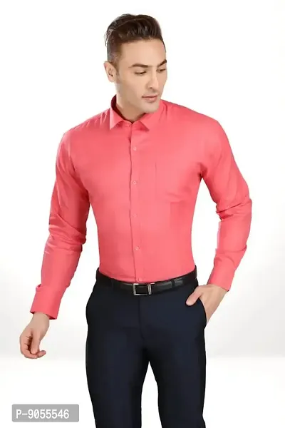 RG DESIGNERS Slim Fit Solid Formal Shirt for Mens-thumb4