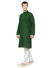 RG DESIGNERS Men's Cotton Blend Classic Kurta (Handloom)-thumb3