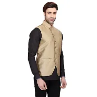 RG Designers Men's Sleeveless Nehru Jacket-thumb2