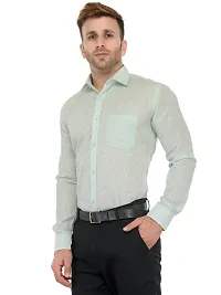 RG DESIGNERS Pista Solid Slim Fit Formal Shirt for Men-thumb3