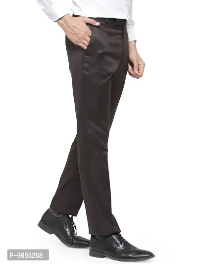 RG DESIGNERS Men Black Pencil Slim Fit Formal Trousers_RGDSSCSpin1_Black-36-thumb2