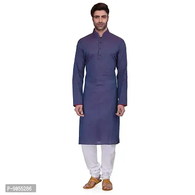 RG DESIGNERS Men's Full Sleeve Kurta Pyjama Set-thumb0