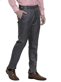 RG DESIGNERS Slim Fit Poly Cotton Formal Trouser for Men-thumb1