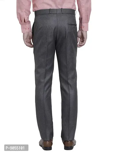 RG DESIGNERS Slim Fit Poly Cotton Formal Trouser for Men-thumb3