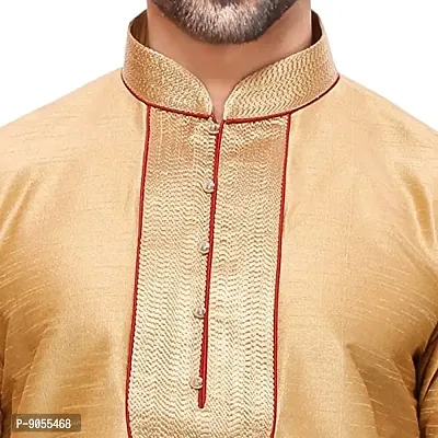 R VASUDEV Art Silk Kurta Churidhar set for mens-thumb5