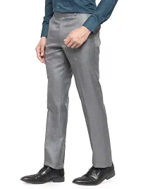 RG DESIGNERS Men Light Grey Pencil Slim Fit Formal Trousers_RGDSSCJio1_LightGrey-38-thumb2