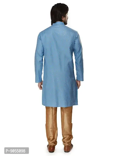 RG Designers Doted Kurta Set for mens-thumb2