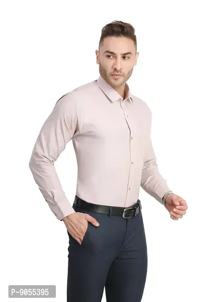 R VASUDEV Slim Fit Solid Formal Shirt for Mens-thumb4