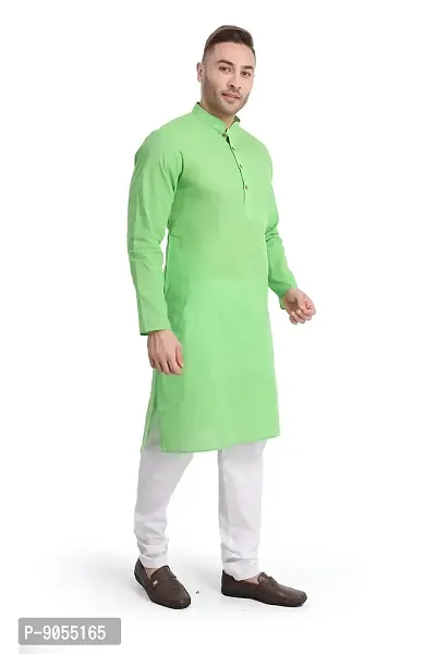 RG Designer Cotton Kurta Set For mens-thumb3