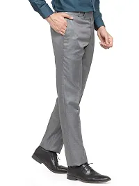 RG DESIGNERS Men Light Grey Pencil Slim Fit Formal Trousers_RGDSSCJio1_LightGrey-38-thumb1