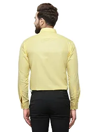 RG DESIGNERS Solid Slim Fit Full Sleeve Cotton Formal Shirt-thumb3