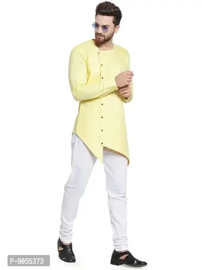 R VASUDEV Cross Cotton Kurta Churidhar set for mens