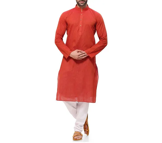 RG DESIGNERS Men's Blend Classic Kurta (Handloom)