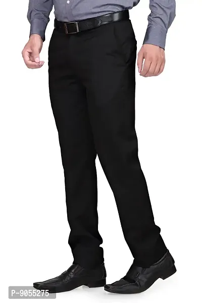 RG DESIGNERS Slim Fit Men's Formal Trousers-thumb2