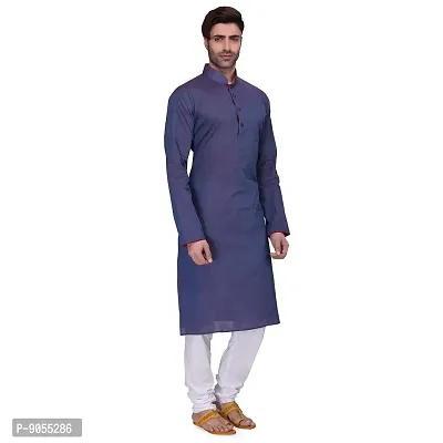 RG DESIGNERS Men's Full Sleeve Kurta Pyjama Set-thumb2