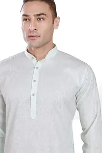 RG Designers Linen Look Kurta Set For Mens-thumb4