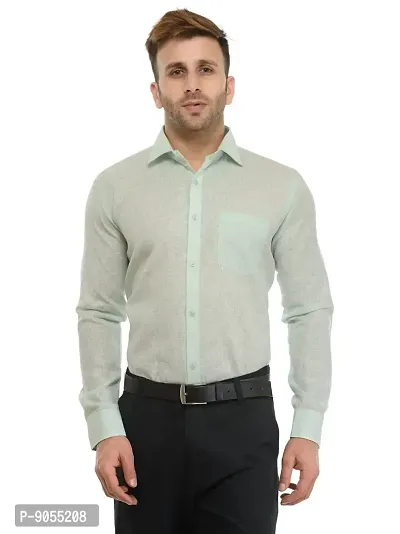 RG DESIGNERS Pista Solid Slim Fit Formal Shirt for Men