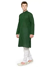 R VASUDEV Solid Cotton Kurta Churidhar set for mens-thumb2