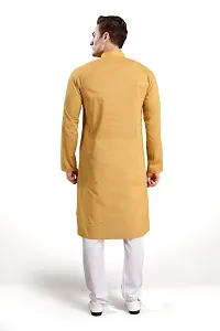 R VASUDEV Solid Cotton Kurta Churidhar set for mens-thumb3