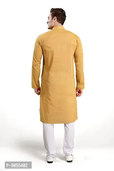 R VASUDEV Solid Cotton Kurta Churidhar set for mens-thumb4