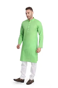 RG Designer Cotton Kurta Set For mens-thumb3