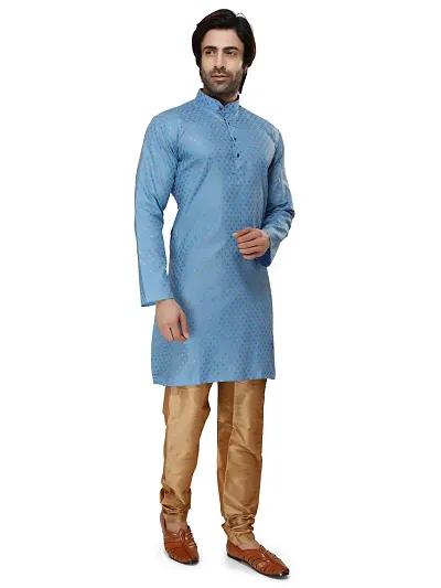 RG Designers Doted Kurta Set for mens