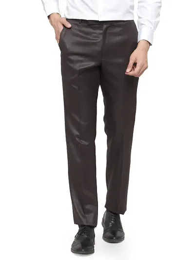 RG DESIGNERS Men Pencil Slim Fit Formal Trousers_RGDSSCNatureCare4_Black-34