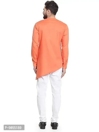 RG DESIGNERS Cross Stitch Kurta with Churidar for Men-thumb3