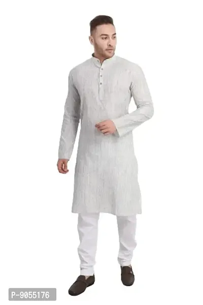 RG Designers Cotton Kurta Set For Mens-thumb0