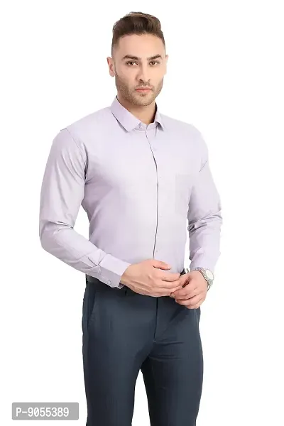 RG DESIGNERS Solid Slim Formal Shirts for Mens-thumb4