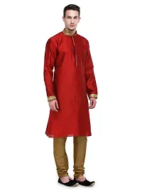 RG Designers ART Silk Kurta Set For MEns-thumb3