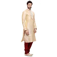 RG Designers Silk Kurta Set For Mens-thumb2