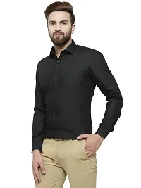 RG DESIGNERS Men's Slim Fit Shirt (RGDSSC1248_Black_42)-thumb2